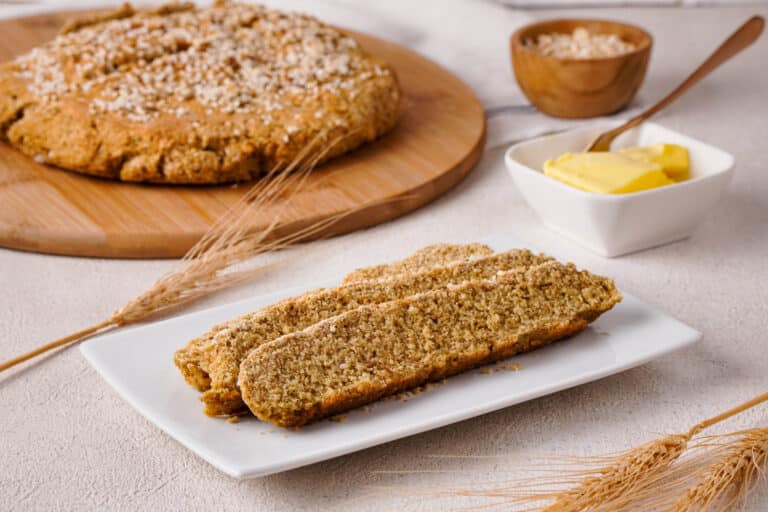 Easy Whole Grain Savory Soda Bread