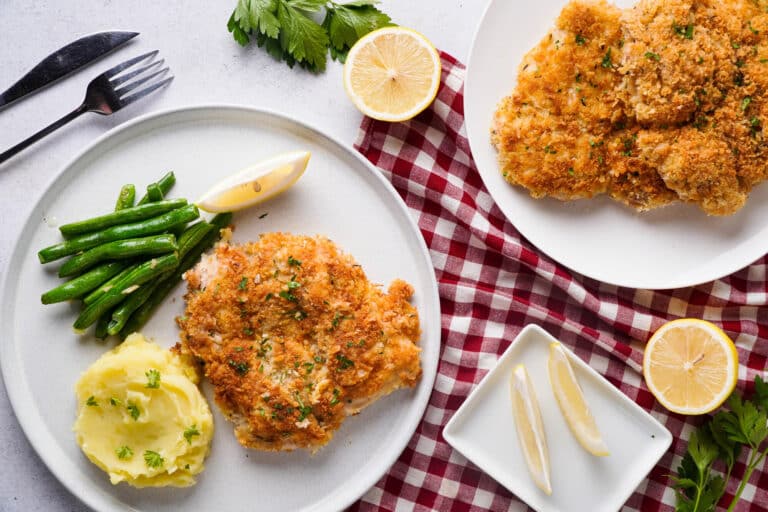 Simple Chicken Thigh Schnitzel