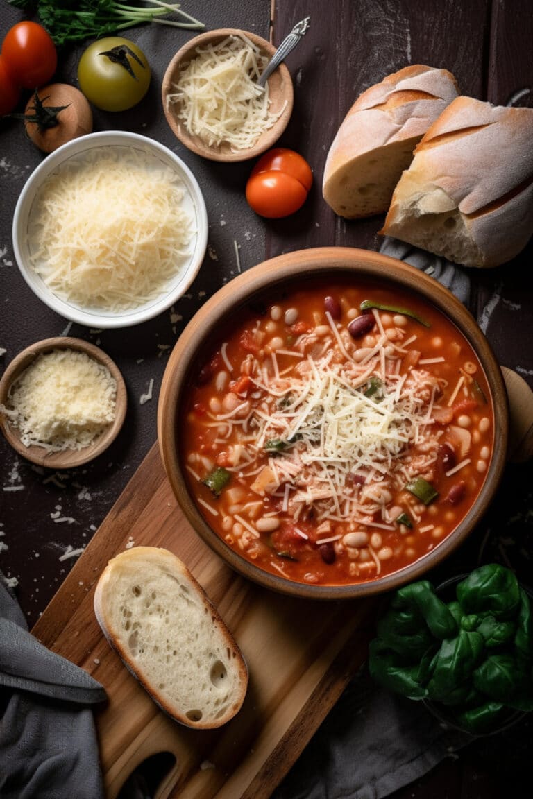 Simple Italian Minestrone Soup
