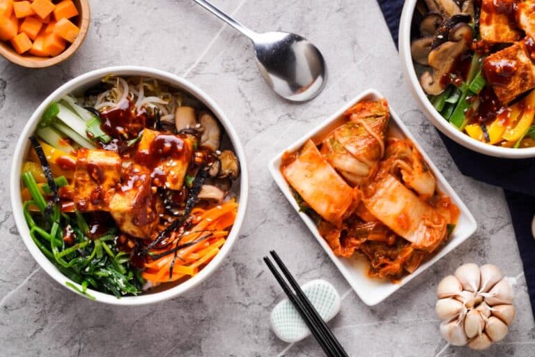 Homemade Korean Vegan Bibimbap