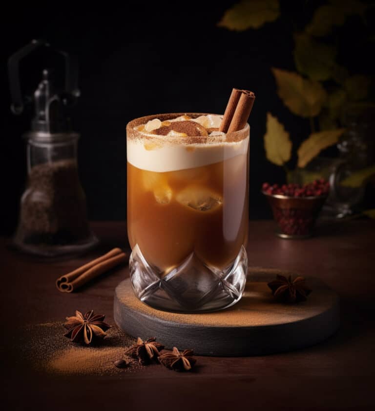 Simple Mexican Carajillo Coffee Cocktail