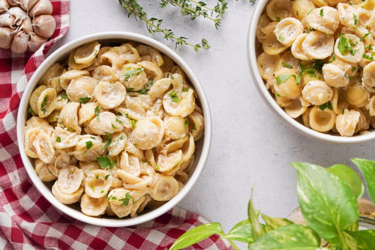 Vegan French Onion Pasta