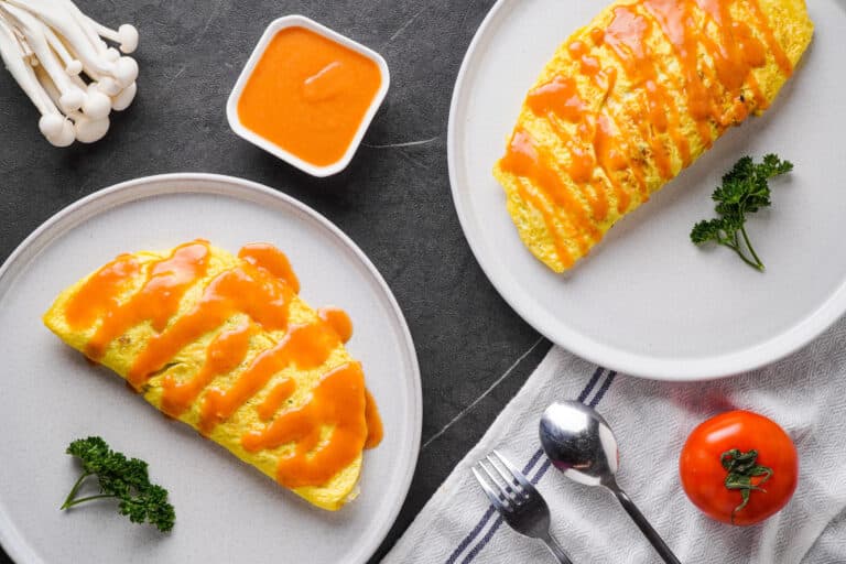 Easy Japanese Rice Omelette (Omurice)