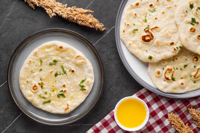 Easy Naan (No Yeast)