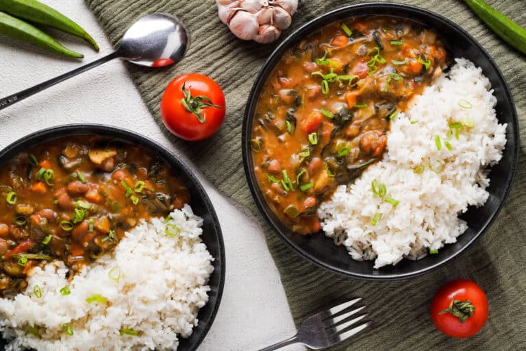 Homemade Vegan Gumbo