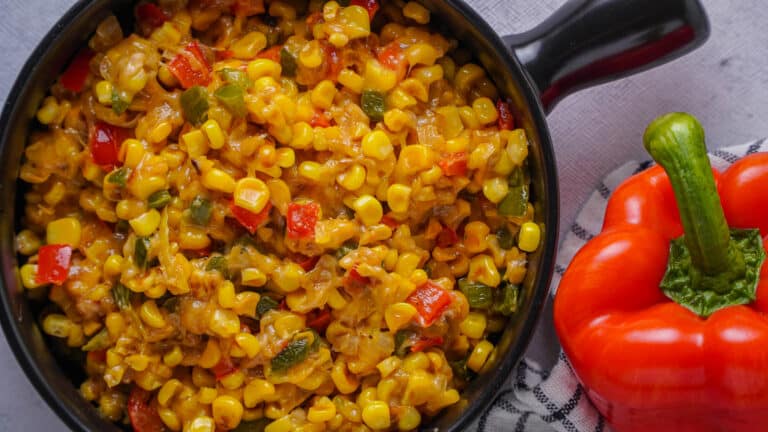 Simple Korean Cheese Corn