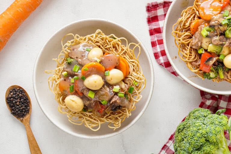 Crispy Noodle Stir Fry