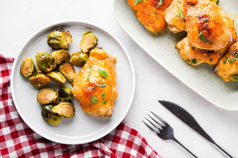 Easy Honey Mustard Chicken Thighs