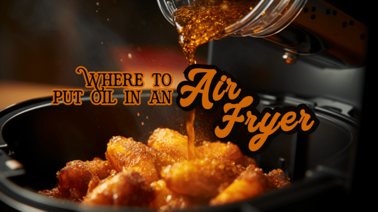 Where To Put Oil In An Air Fryer