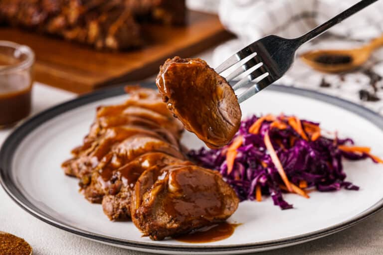 Easy Baked BBQ Pork Tenderloin