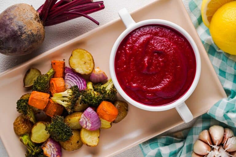Super Easy & Creamy Beet Puree
