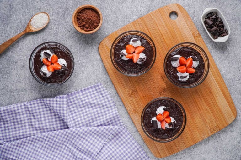 Homemade Chocolate Budino