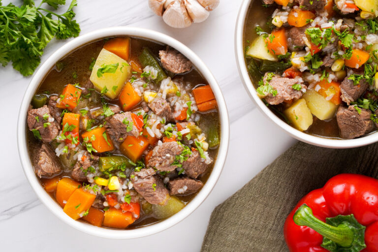 Simple & Savory Chilean Beef Cazuela