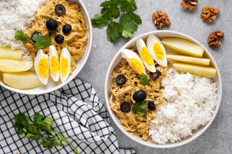 Creamy Peruvian Chicken Stew (Aji de Gallina)