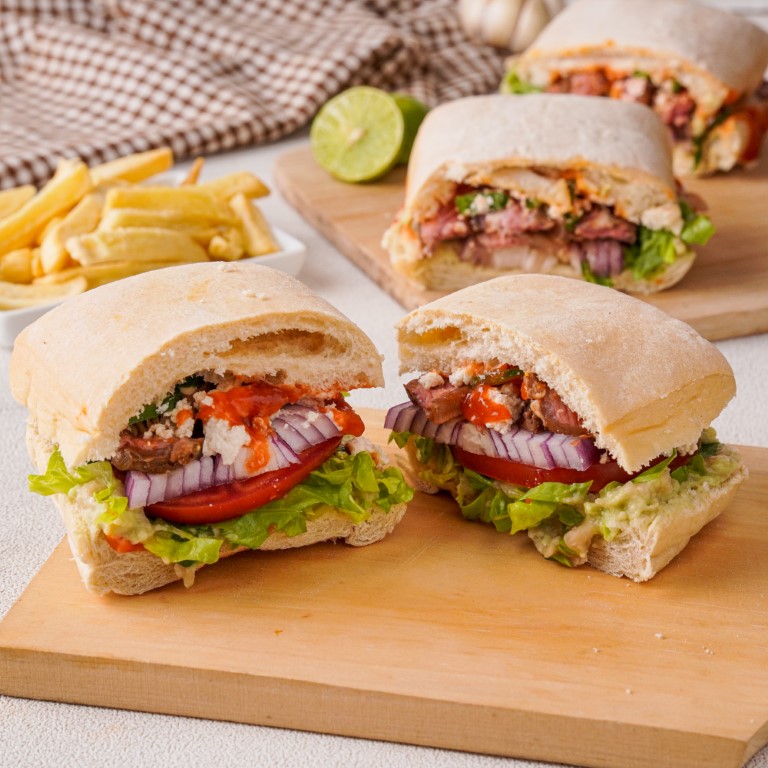 Homemade Torta Mexicana